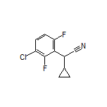 2-(3-Chloro-2,6-difluorophenyl)-2-cyclopropylacetonitrile