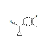 2-Cyclopropyl-2-(4-fluoro-3,5-dimethylphenyl)acetonitrile