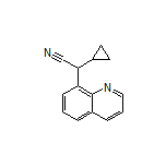 2-Cyclopropyl-2-(8-quinolyl)acetonitrile