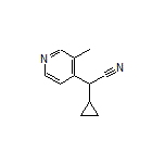 2-Cyclopropyl-2-(3-methylpyridin-4-yl)acetonitrile