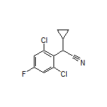 2-Cyclopropyl-2-(2,6-dichloro-4-fluorophenyl)acetonitrile