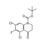 1-Boc-5,7-dichloro-6-fluoro-2,3-dihydroquinolin-4(1H)-one