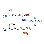 2-[3-(Trimethylsilyl)benzyl]guanidine Hemisulfate