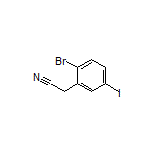 2-(2-Bromo-5-iodophenyl)acetonitrile