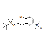 [4-Bromo-3-[2-[(tert-butyldimethylsilyl)oxy]ethyl]phenyl]dimethylphosphine Oxide