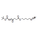 5-Azidopentyl 5-(Boc-amino)-4-oxopentanoate