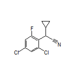 2-Cyclopropyl-2-(2,4-dichloro-6-fluorophenyl)acetonitrile