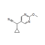 2-Cyclopropyl-2-(2-methoxypyrimidin-5-yl)acetonitrile