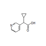 2-Cyclopropyl-2-(3-pyridyl)acetic Acid