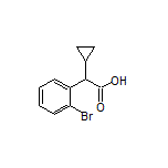 2-(2-Bromophenyl)-2-cyclopropylacetic Acid