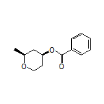 (2S,4S)-2-Methyltetrahydro-2H-pyran-4-yl Benzoate