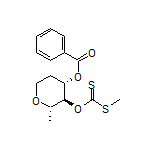 (2S,3S,4S)-2-Methyl-3-[[(methylthio)carbonothioyl]oxy]tetrahydro-2H-pyran-4-yl Benzoate