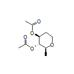 (2S,3S,4S)-2-Methyltetrahydro-2H-pyran-3,4-diyl Diacetate