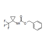 N-Cbz-1-(trifluoromethyl)cyclopropanamine