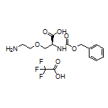 (S)-3-(2-Aminoethoxy)-2-(Cbz-amino)propanoic Acid Trifluoroacetate