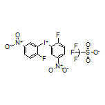 Bis(2-fluoro-5-nitrophenyl)iodonium Trifluoromethanesulfonate