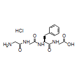 (S)-2-[2-[2-(2-Aminoacetamido)acetamido]-3-phenylpropanamido]acetic Acid Hydrochloride