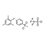 Mesityl[4-(methylsulfonyl)phenyl]iodonium Trifluoromethanesulfonate