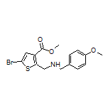 Methyl 5-Bromo-2-[[(4-methoxybenzyl)amino]methyl]thiophene-3-carboxylate