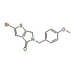 2-Bromo-5-(4-methoxybenzyl)-5,6-dihydro-4H-thieno[2,3-c]pyrrol-4-one