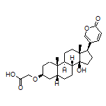 2-[[(3S,5R,8R,9S,10S,13R,14S,17R)-14-Hydroxy-10,13-dimethyl-17-(2-oxo-2H-pyran-5-yl)hexadecahydro-1H-cyclopenta[a]phenanthren-3-yl]oxy]acetic Acid