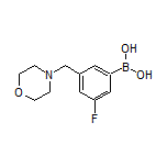 3-Fluoro-5-(morpholinomethyl)phenylboronic Acid