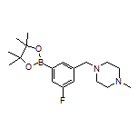 3-Fluoro-5-[(4-methyl-1-piperazinyl)methyl]phenylboronic Acid Pinacol Ester