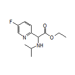 Ethyl 2-(5-Fluoro-2-pyridyl)-2-(isopropylamino)acetate