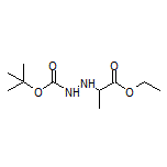 Ethyl 2-(2-Boc-hydrazinyl)propanoate