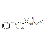 2-(4-Benzylmorpholin-2-yl)-N-Boc-propan-2-amine