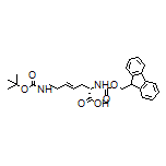 (S,E)-7-(Boc-amino)-2-(Fmoc-amino)hept-4-enoic Acid