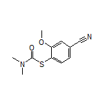 S-(4-Cyano-2-methoxyphenyl) Dimethylcarbamothioate