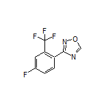 3-[4-Fluoro-2-(trifluoromethyl)phenyl]-1,2,4-oxadiazole