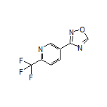 3-[6-(Trifluoromethyl)-3-pyridyl]-1,2,4-oxadiazole