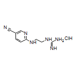 1-[2-[(5-Cyanopyridin-2-yl)amino]ethyl]guanidine Hydrochloride