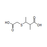 3-[(Carboxymethyl)thio]-2-methylbutanoic Acid