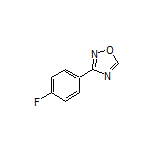 3-(4-Fluorophenyl)-1,2,4-oxadiazole