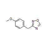 3-(4-Methoxybenzyl)-1,2,4-oxadiazole