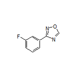 3-(3-Fluorophenyl)-1,2,4-oxadiazole