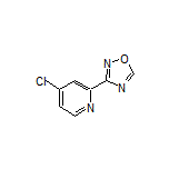 3-(4-Chloro-2-pyridyl)-1,2,4-oxadiazole