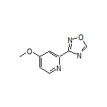 3-(4-Methoxy-2-pyridyl)-1,2,4-oxadiazole