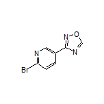 3-(6-Bromo-3-pyridyl)-1,2,4-oxadiazole