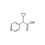 2-Cyclopropyl-2-(4-pyridyl)acetic Acid