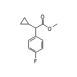 Methyl 2-Cyclopropyl-2-(4-fluorophenyl)acetate