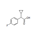 2-Cyclopropyl-2-(4-fluorophenyl)acetic Acid