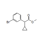 Methyl 2-(3-Bromophenyl)-2-cyclopropylacetate