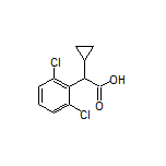 2-Cyclopropyl-2-(2,6-dichlorophenyl)acetic Acid