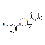 4-Boc-7-(3-bromophenyl)-4,7-diazaspiro[2.5]octane