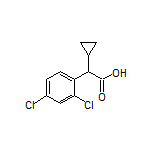 2-Cyclopropyl-2-(2,4-dichlorophenyl)acetic Acid