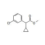 Methyl 2-(3-Chlorophenyl)-2-cyclopropylacetate